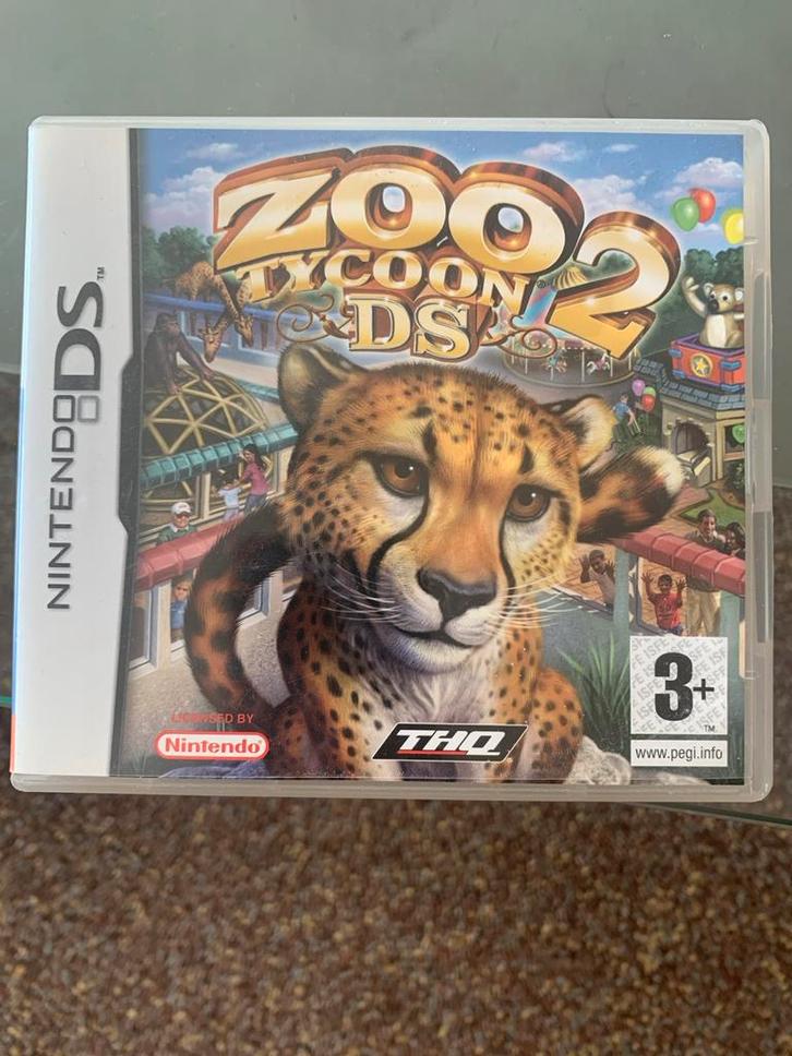 Zoo Tycoon 2 DS - Nintendo DS Game, Spelcomputers en Games, Games | Nintendo DS, Gebruikt, Simulatie, 1 speler, Vanaf 3 jaar, Ophalen of Verzenden