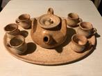 9 Miniatuur serviesjes van aardenwerk., Ophalen of Verzenden, Zo goed als nieuw, Overige materialen, Speelkeuken-accessoire
