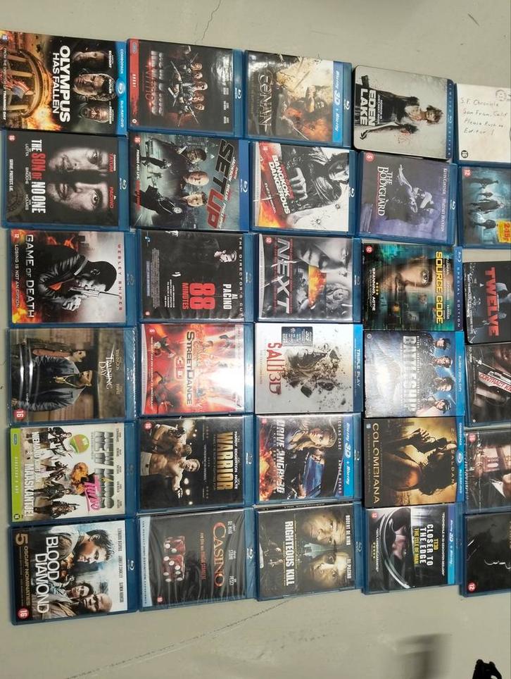 Blueray dvds, Cd's en Dvd's, Blu-ray, Zo goed als nieuw, Actie, Ophalen of Verzenden