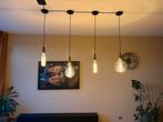 Eettafel Lamp Philips Vintage Flame + Extra Lampen, Huis en Inrichting, Lampen | Hanglampen, Ophalen, Gebruikt, Glas, 50 tot 75 cm