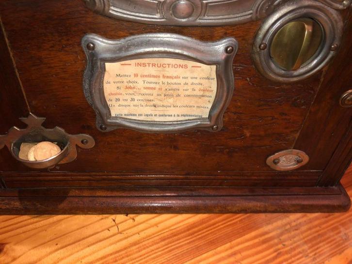 gokkast roulette, Verzamelen, Automaten | Gokkasten en Fruitautomaten, Gebruikt, Overige munten, Ophalen