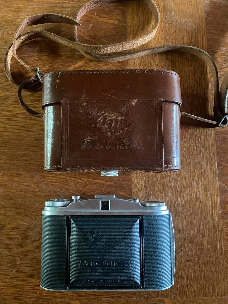 AGFA BILLETTE VOUWCAMERA, Audio, Tv en Foto, Fotocamera's Analoog, Compact, Overige Merken, Ophalen of Verzenden