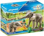 Playmobil Olifantenverblijf 70324 - Family Fun, Ophalen of Verzenden, Zo goed als nieuw, Complete set