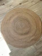 Rond jute vloerkleed ci. 100cm, 100 tot 150 cm, Rond, Ophalen of Verzenden, Bruin