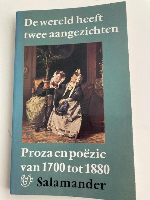 Boek  De wereld heeft twee aangezichten/diverse (22), Boeken, Gedichten en Poëzie, Gelezen, Meerdere auteurs, Ophalen of Verzenden
