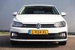 Volkswagen Polo 1.0 TSI R-Line Edition 95PK NAP! Navigatie A, Voorwielaandrijving, Met garantie (alle), Wit, Origineel Nederlands