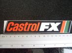 sticker castrol FX logo, Ophalen of Verzenden, Merk, Zo goed als nieuw