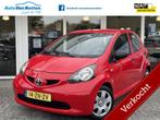 Toyota Aygo 1.0-12V 68pk,5 Deurs,Airco,Radio/cd,121.dkm!, Voorwielaandrijving, Stof, Gebruikt, Zwart