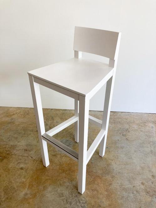 Moooi AVL Shaker Barkruk Joep van Lieshout 125, per stuk, Huis en Inrichting, Barkrukken, Gebruikt, 60 tot 90 cm, Hout, 4 krukken