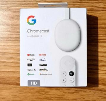 Google Chromecast HD | Google TV compleet in doos beschikbaar voor biedingen
