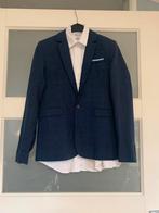 Colbert donkerblauw H&M maat 158, Kleding | Heren, Ophalen of Verzenden, Zo goed als nieuw, Overige maten, Blauw