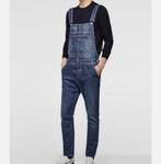 Zara man mens Overal Blauwe Slim Denim spijkerstof maat M, Overall, Ophalen of Verzenden, A, A