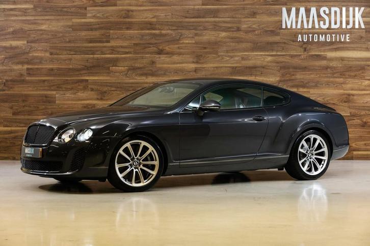 Bentley Continental GT 6.0 W12 Supersports|Keramisch|Carbon|, Auto's, Bentley, Bedrijf, Te koop, Continental, 4x4, ABS, Achteruitrijcamera