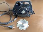 Circelzaag Black & Decker KS227, Doe-het-zelf en Verbouw, Gebruikt, Cirkelzaag, Ophalen of Verzenden, Black & Decker