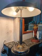 Vintage Chrome/Messing Space Age Lamp, Ophalen