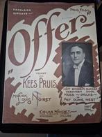 Offer, Kees Pruis, Louis Noiret, Muziek en Instrumenten, Bladmuziek, Ophalen of Verzenden, Gebruikt, Artiest of Componist, Populair