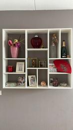 Vakkenkast Woood, Huis en Inrichting, Kasten | Wandmeubels, Ophalen, Gebruikt, Minder dan 150 cm, Minder dan 25 cm