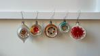 Vintage glazen kerstballen :  'indents' of 'reflectors', Diversen, Gebruikt, Ophalen of Verzenden, Nvt, Nvt