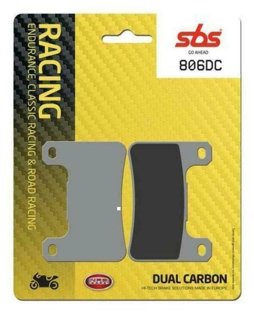 SBS Dual Carbon raceremblokken GSXR 600/750/1000 04-10, Motoren, Tuning en Styling, Ophalen of Verzenden
