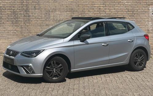 Seat Ibiza 1.0 95pk 2018 Grijs EXCELLENCE PANO KEYLESS, Auto's, Seat, Bedrijf, Te koop, Ibiza, Airbags, Airconditioning, Alarm