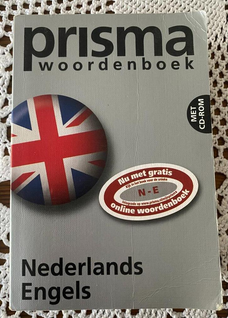 Prisma woordenboek Ned -Eng met CD Rom, Boeken, Woordenboeken, Zo goed als nieuw, Engels, Prisma of Spectrum, Ophalen of Verzenden
