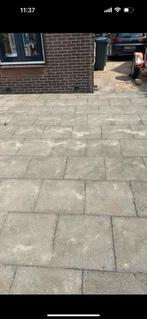 Terras tegels 50x50, Tuin en Terras, Ophalen, Zo goed als nieuw, Beton, Terrastegels