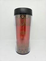 Starbucks 2010 Holiday Red/Gold Tumbler 16oz/473ml, Ophalen of Verzenden, Zo goed als nieuw, Gebruiksvoorwerp