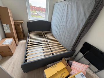 IKEA HAUGA bedframe 160x200cm (met opbergruimte) - afbeelding 5
