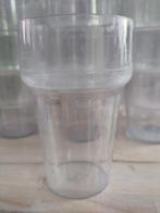 Gratis op te halen:70 plastic bierglazen voor buitenfeestjes, Ophalen, Zo goed als nieuw, Overige stijlen, Overige materialen