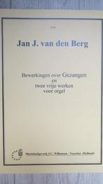 Bladmuziek orgel: Jan J. van den Berg, bewerkingen gezangen, Ophalen, Gebruikt, Artiest of Componist, Orgel