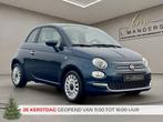 Fiat 500 1.0 Hybrid Dolcevita 2021 BLAUW | Panoramadak | App, Auto's, Fiat, Gebruikt, Euro 6, Leder en Stof, Origineel Nederlands