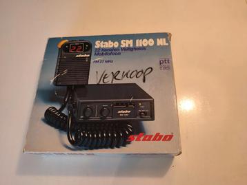 Stabo SM 1100 NL Mobilofoon - 22 kanaals - nieuw!!!