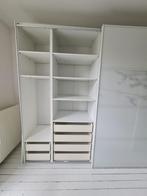 Wit Ikea pax kledingkast 250cm. Leveren en monteren mgl., 200 cm of meer, Ikea, Met klep(pen), Ophalen of Verzenden