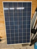 3 Zonnepanelen met Steunen voor Platte Daken, Ophalen, Gebruikt, Paneel, 200 wattpiek of meer