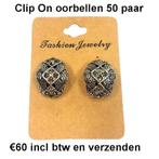 50 paar Clip oorbellen NIEUW Partijhandel Markthandel, Overige materialen, Ambachtsweg 21, Ophalen of Verzenden, Info@fakobijoux.nl