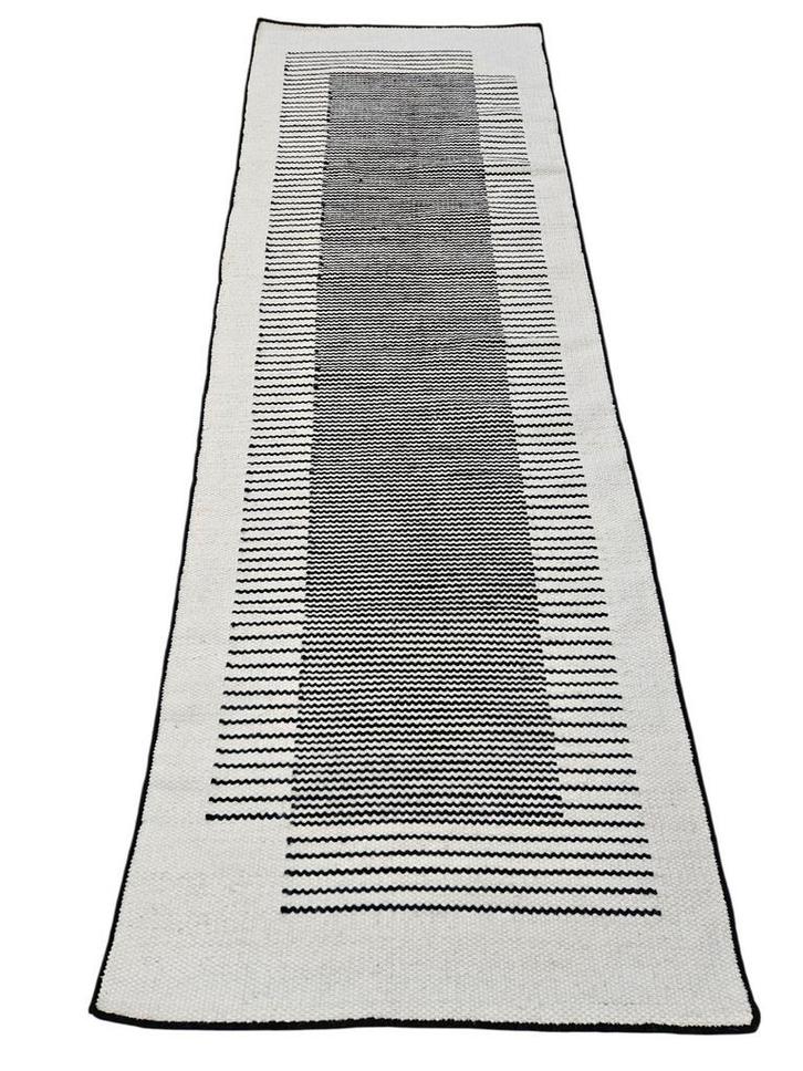 Handgeknoopt oosters wol Kelim tapijt loper Caixa 70x203cm, Huis en Inrichting, Stoffering | Tapijten en Kleden, Zo goed als nieuw