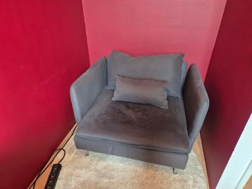 IKEA SÖDERHAMN Fauteuil grijs  beschikbaar voor biedingen