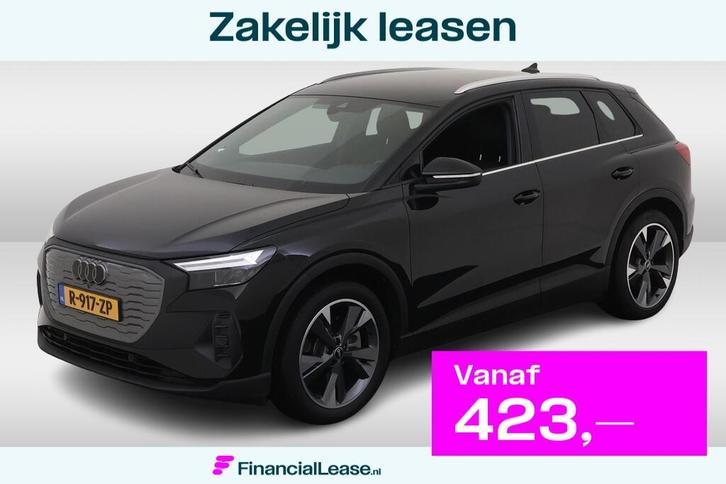 Audi Q4 e-tron 40 Edition 77 kWh / Zwenkbare Trekhaak / 20 I, Auto's, Audi, Bedrijf, Lease, Financial lease, Q4 e-tron, ABS, Airbags