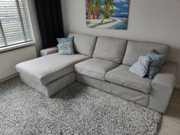 Hoekbank + kleed (Ikea Kivik)