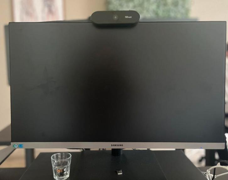 Samsung Monitor 24” (Model: S24R650FDU), Computers en Software, Desktop Pc's, Gebruikt, Ophalen