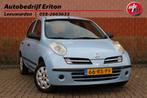 Nissan Micra 1.2 65pk Visia | NL-auto | Airco | 5 deuren | E, Voorwielaandrijving, Stof, Gebruikt, Zwart