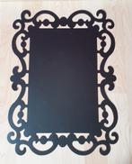 Zwarte plastic barok placemat 5x, Ophalen, Zo goed als nieuw, Rechthoek