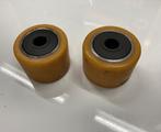 2 wielen rond 85mm, 60mm breed, Ophalen of Verzenden