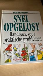 Snel opgelost. Handboek voor praktische problemen, Ophalen of Verzenden, Zo goed als nieuw