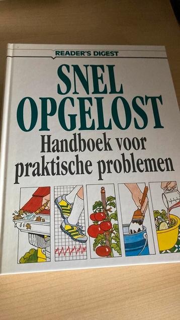 Snel opgelost. Handboek voor praktische problemen beschikbaar voor biedingen