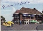 Groeten uit Leiden Steenstraat Stadscafe v.d. Werf ca. 1995, Verzenden, 1980 tot heden, Ongelopen, Zuid-Holland