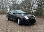 Alfa Romeo MiTo 1.4 16V 2009 Zwart, Auto's, Alfa Romeo, Voorwielaandrijving, 1055 kg, Zwart, Handgeschakeld
