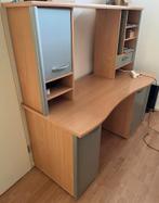 Bureau met opbergruimte, Huis en Inrichting, Kasten | Computermeubels, Ophalen, 70 tot 120 cm, Zo goed als nieuw, Modern