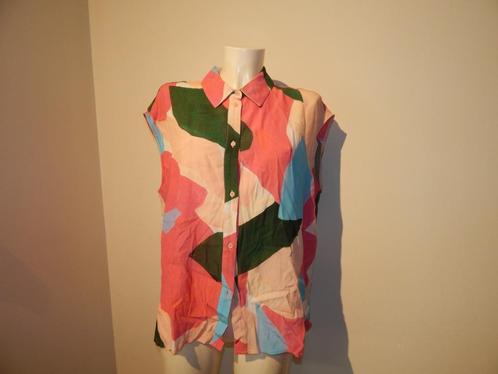 Essentiel antwerp mooie zomerse blouse top abstract M, Kleding | Dames, Blouses en Tunieken, Zo goed als nieuw, Maat 38/40 (M)