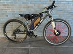 Omgebouwde elektrische MTB Rockrider 520 met gashendel., Fully, Ophalen, Zo goed als nieuw, Overige merken
